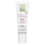 SO’BiO étic Aloe verás arcszérum – nyugtatás és hidratálás érzékeny bőrre BIO (30 ml) – hidratál, nyugtat és ragyogóvá tesz