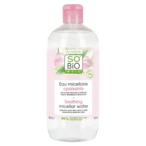 SO’BiO étic Nyugtató BIO Aloe Vera micellás víz (500 ml) - kamillavízzel gazdagítva