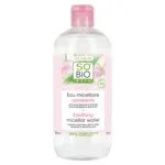 SO’BiO étic Nyugtató BIO Aloe Vera micellás víz (500 ml) - kamillavízzel gazdagítva