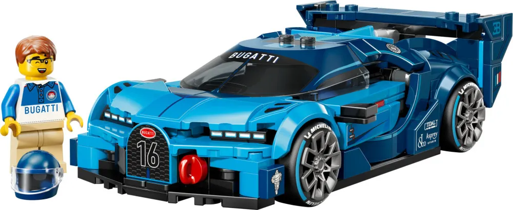 Speed Champions 77253 Bugatti Vision GT hipersportautó