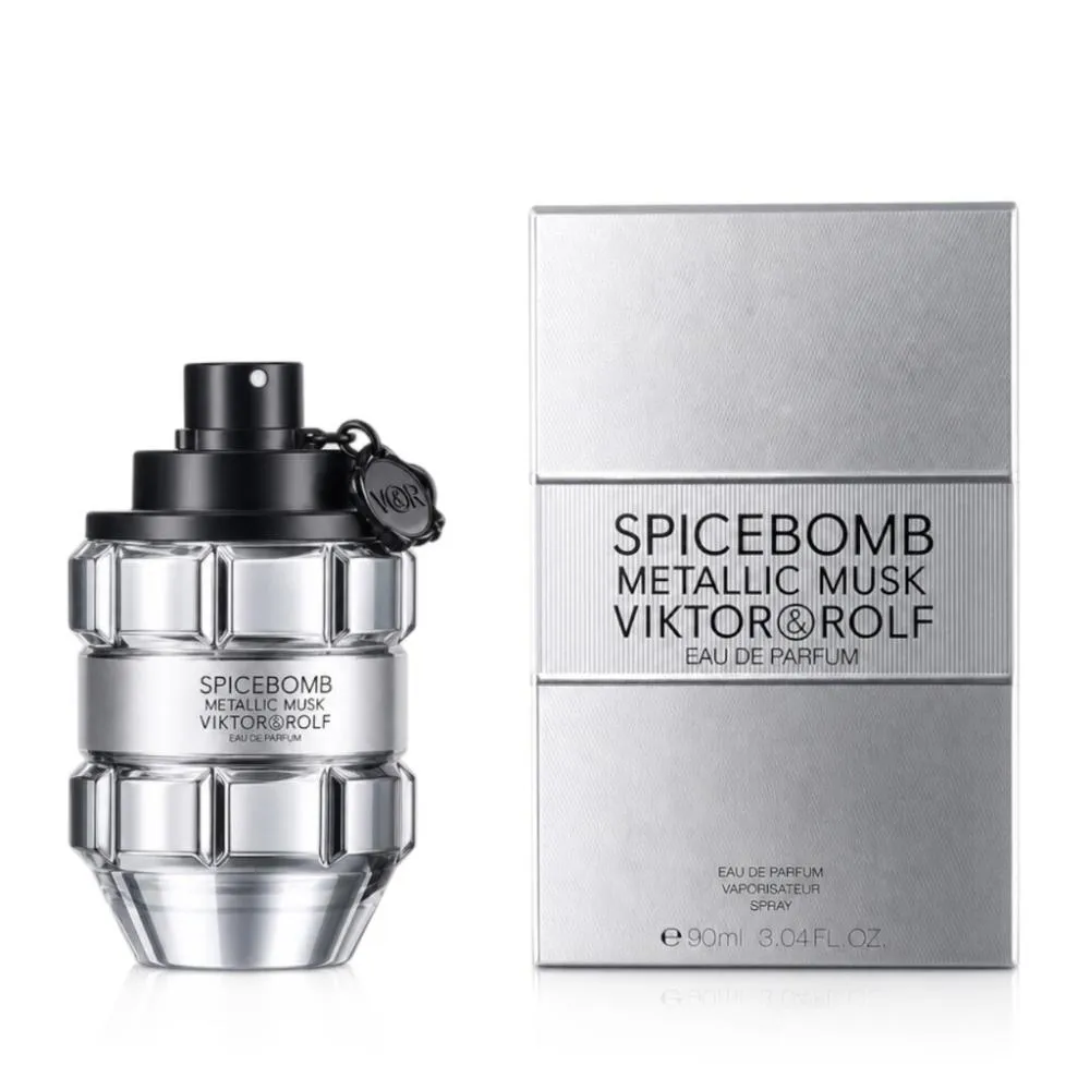 Spicebomb Metallic Musk eau de parfum férfiaknak 90 ml