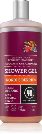 Urtekram Zuhanyzselé Nordic Berries 500ml BIO, VEG