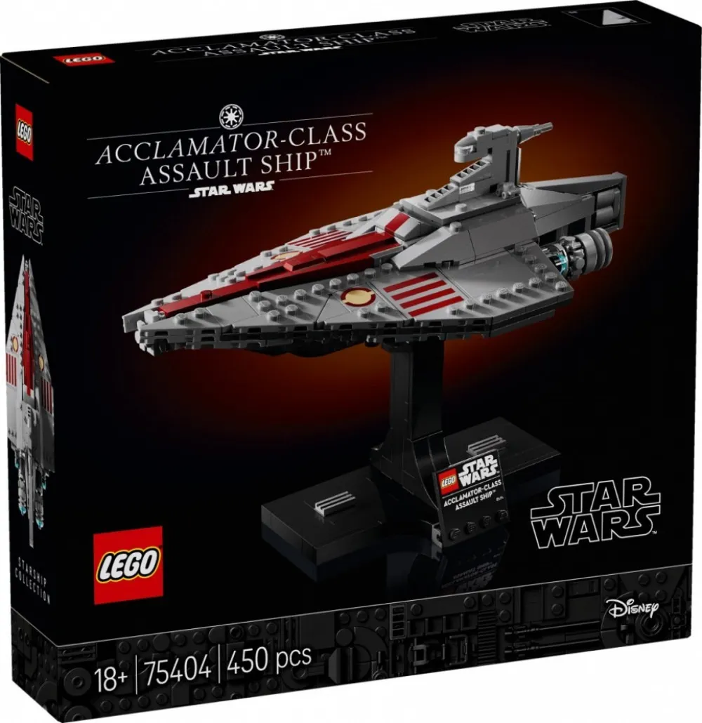 Star Wars™ 75404 Acclamator-osztályú rohamhajó