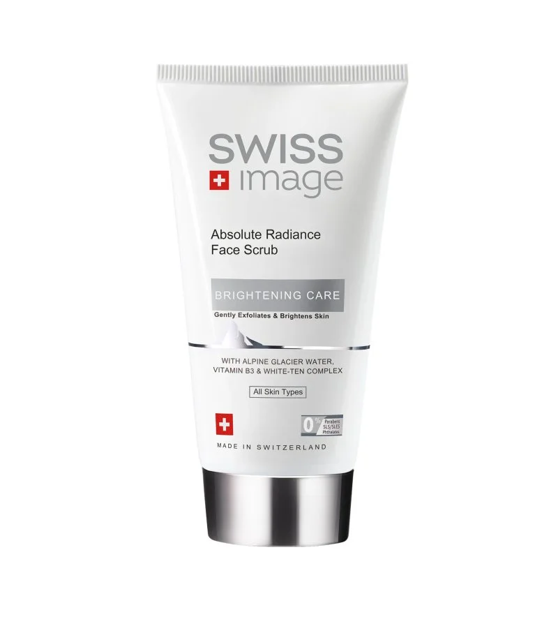 Image Brightening Care Absolute Radiance Face Scrub gyengéd hámlasztó, ragyogásfokozó peeling 150 ml