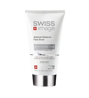 Swiss Army Image Brightening Care Absolute Radiance Face Scrub gyengéd hámlasztó, ragyogásfokozó peeling