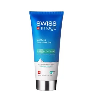 Swiss Army Image Essential Care pórusösszehúzó és mattító habzó arclemosó, mélytisztító habzó gél
