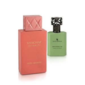 Shaghaf Nectar Blush Patchouli 01 50 ml + EDP Shaghaf parfümkivonat uniszex