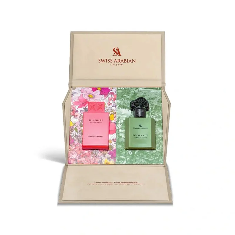 Shaghaf Nectar Blush Patchouli 01 50 ml + EDP Shaghaf parfümkivonat uniszex 75 ml