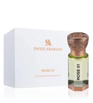 Swiss Arabian Rose 01 koncentrált parfümolaj uniszex
