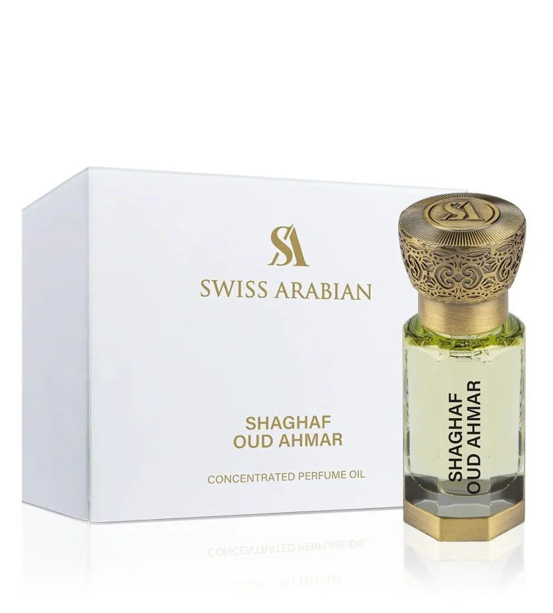 Shaghaf Oud Ahmar koncentrált parfümolaj uniszex 12 ml