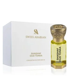 Swiss Arabian Shaghaf Oud Tonka koncentrált parfümolaj uniszex