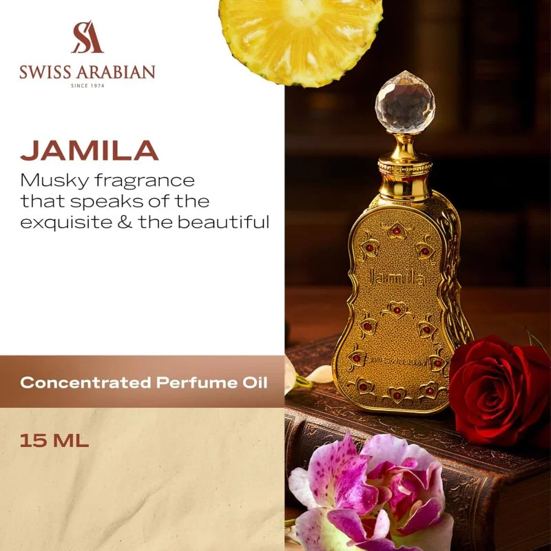 Jamila koncentrált parfümolaj uniszex 15 ml