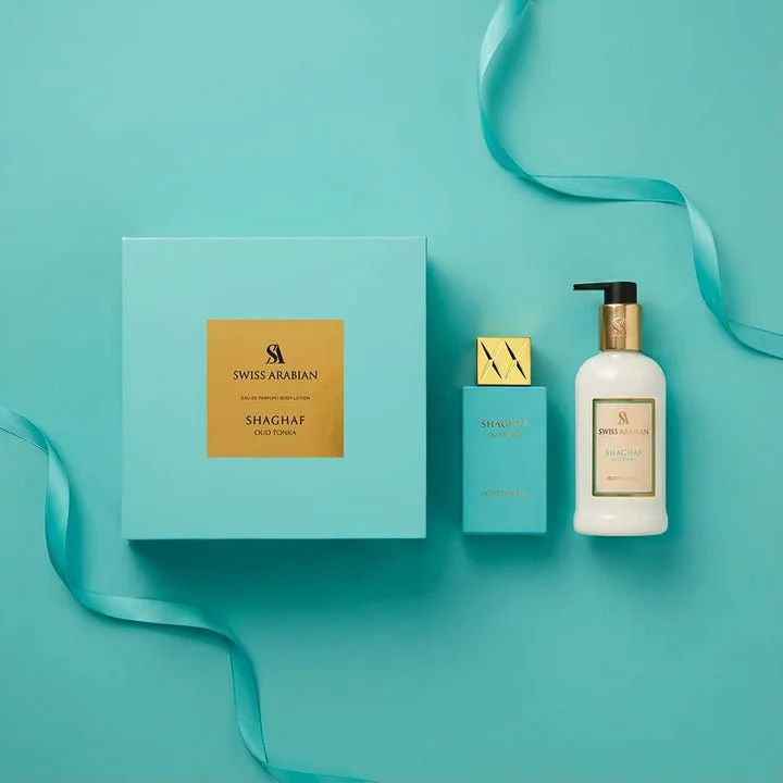 Shaghaf Oud Tonka U 75 ml + testápoló parfümös víz 300 ml