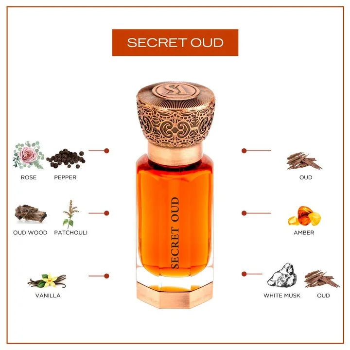 Secret Oud Koncentrált Parfümolaj U 12 ml