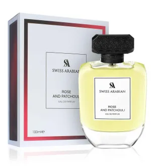 Swiss Arabian Rose and Patchouli eau de parfum nőknek 100 ml