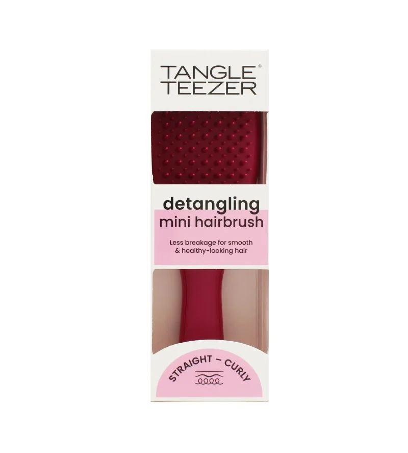 The Ultimate Detangler Mini hajkefe Electric Raspberry