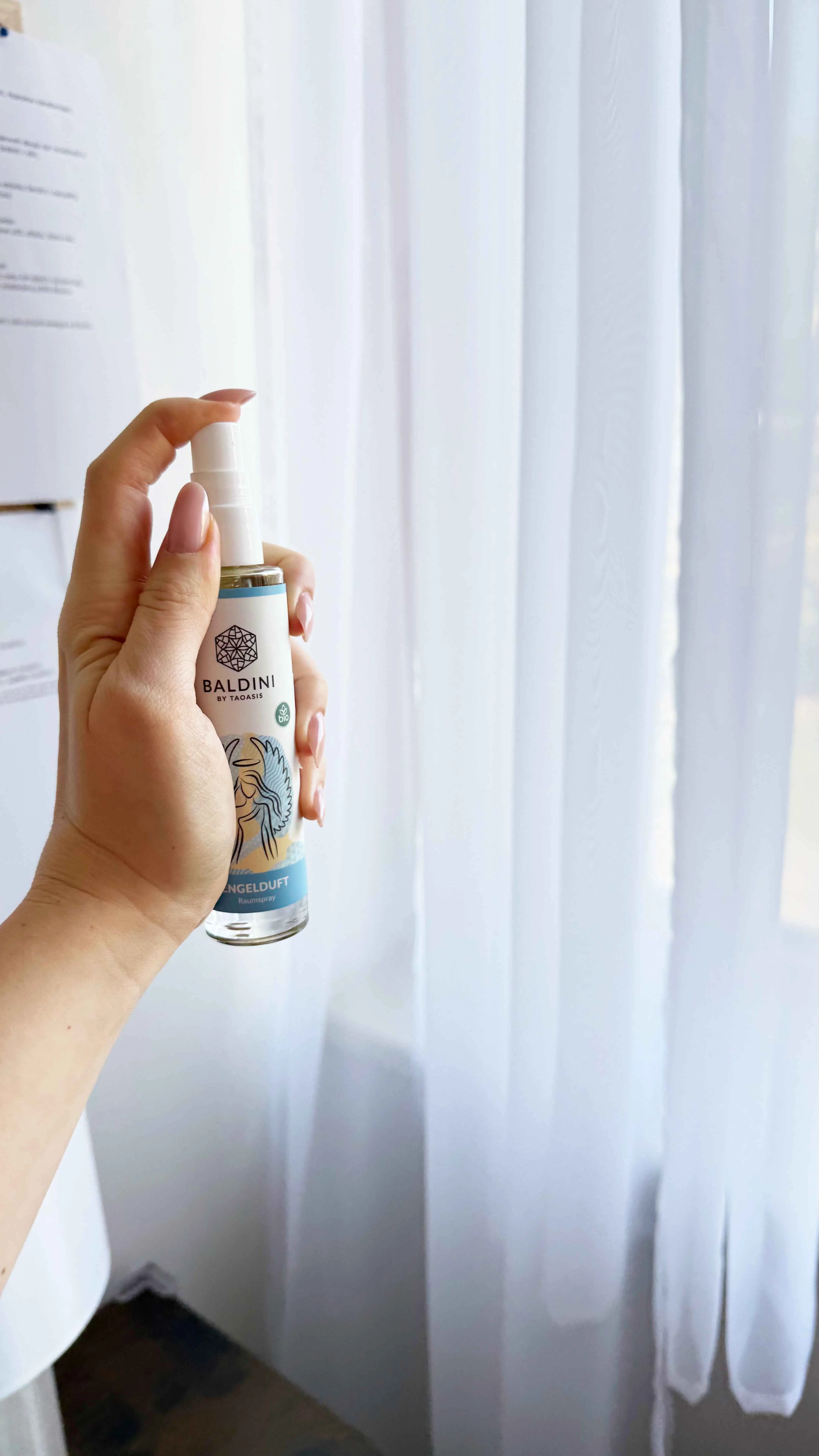 Taoasis Baldini Levegőfrissítő Angel Scent BIO (50 ml) - euforizáló, harmonizáló és aktiváló