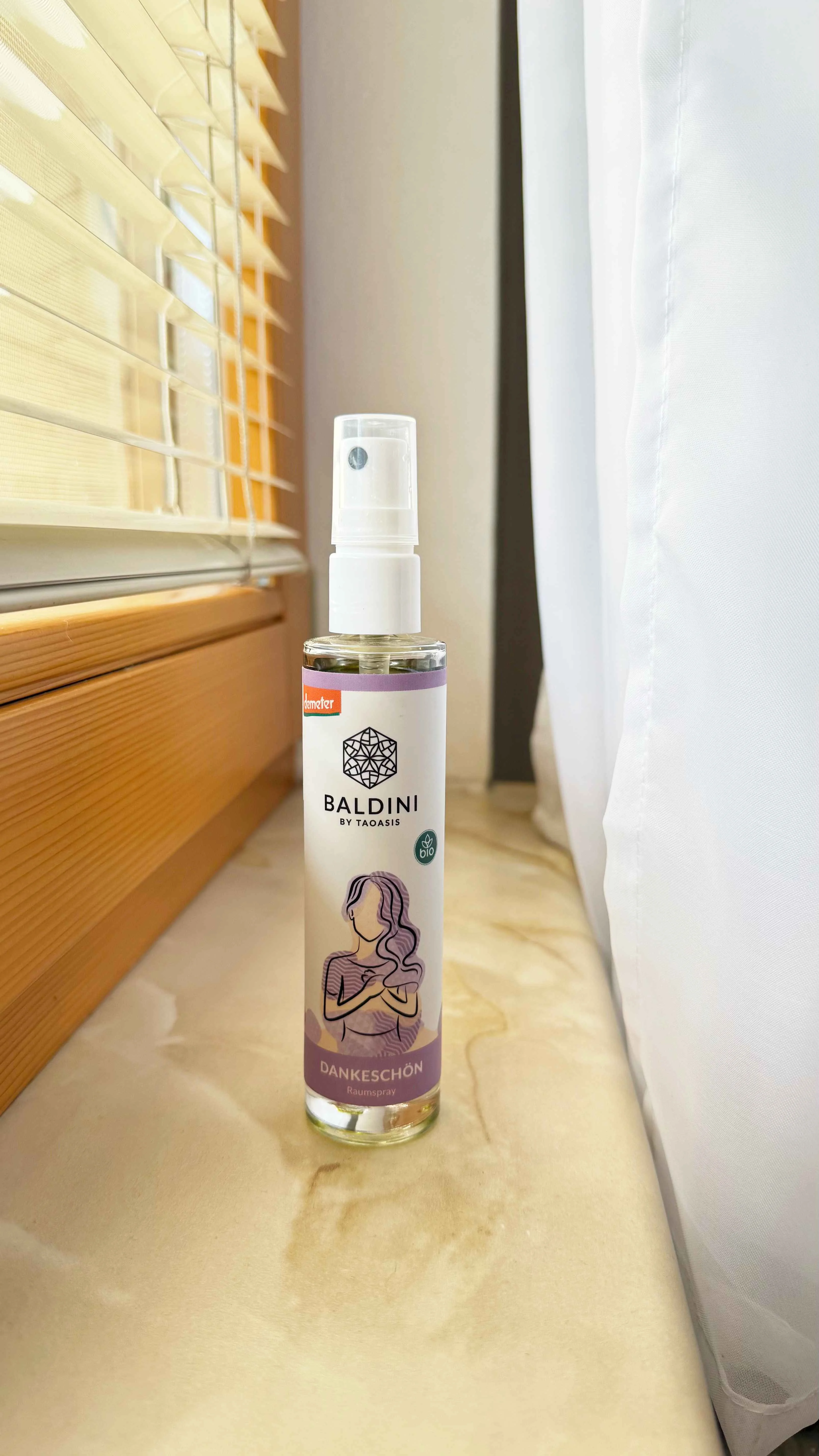 Taoasis Baldini Thank You BIO levegőfrissítő (50 ml) - felemelő, kiegyensúlyozó és relaxáló
