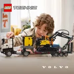 Technic 42175 Volvo FMX teherautó és Volvo EC230 elektromos markológép