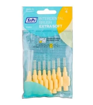 TePe Extra Soft fogköztisztító kefék 0,7 mm 8 db