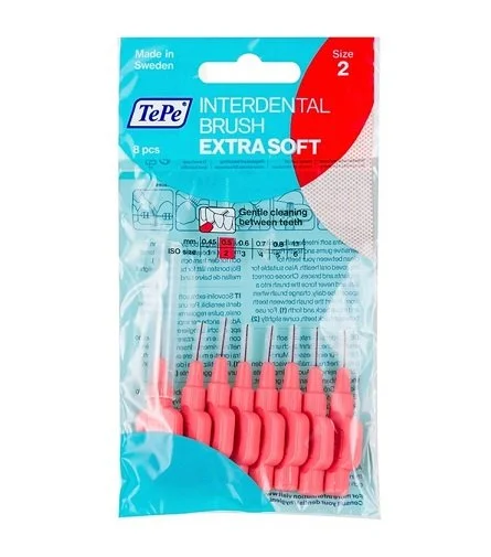 Extra Soft fogköztisztító kefék 0,5 mm 8 db