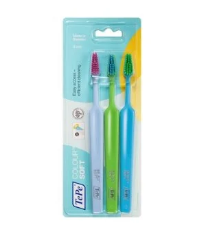 TePe Colour Select Soft puha fogkefe 3 db