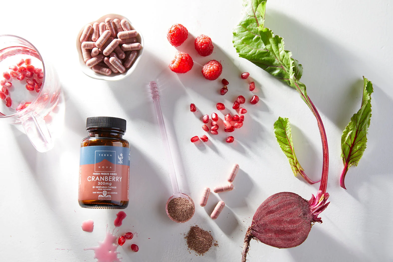 Terranova Health Fagyasztva szárított tőzegáfonya 300 mg BIO (50 kapszula) - antioxidánsokkal