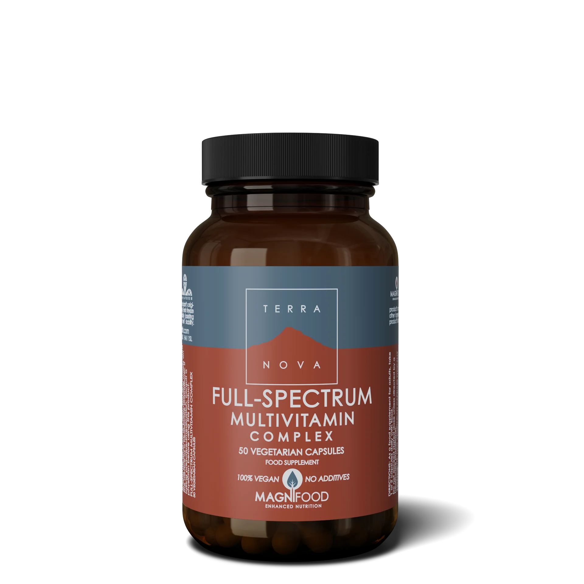 Terranova Health Teljes spektrumú multivitamin-komplex (50 kapszula) - a mindennapi vitalitás támogatása
