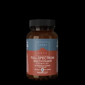 Terranova Health Teljes spektrumú multivitamin-komplex (50 kapszula) - a mindennapi vitalitás támogatása