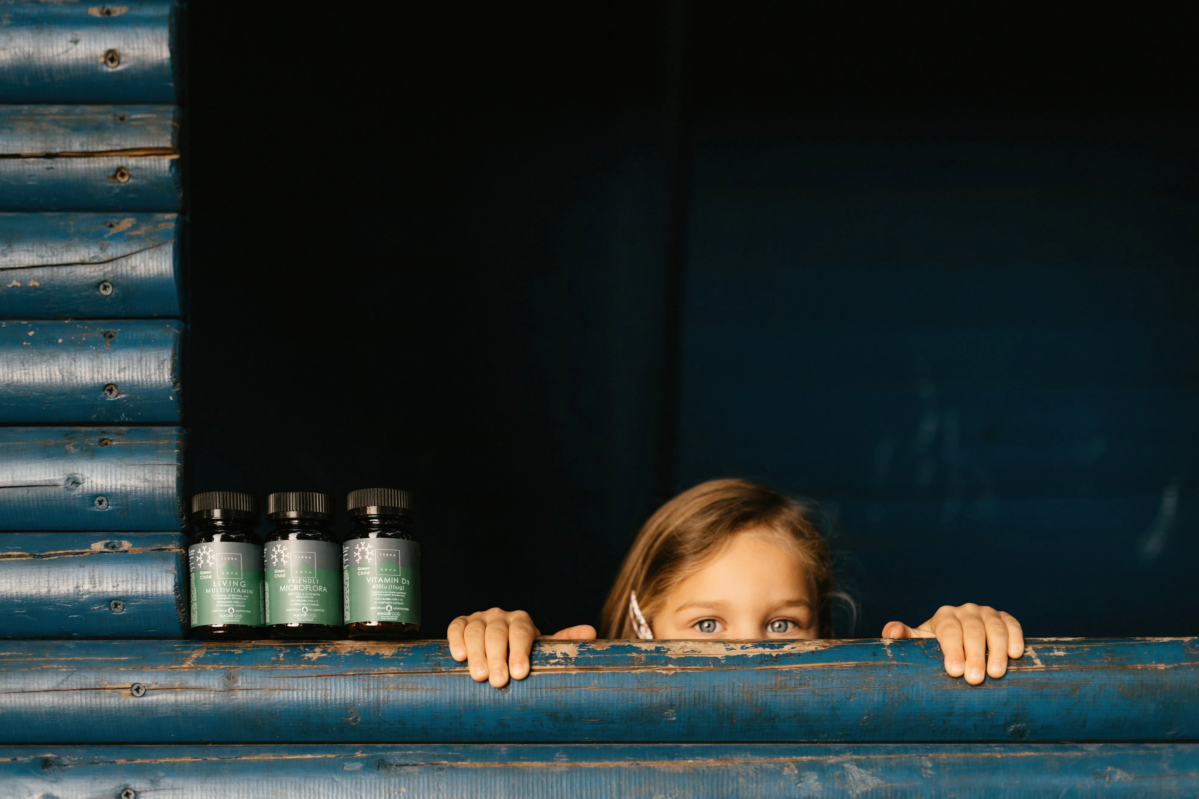 Terranova Health Green Child Friendly Microflora (50 kapszula) - 4–12 éves gyermekek számára alkalmas