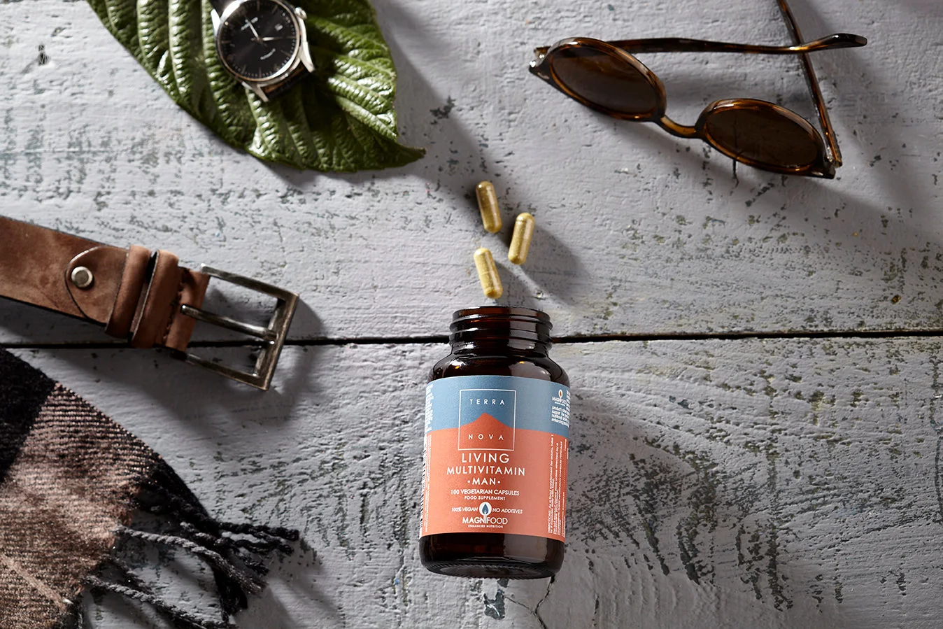 Terranova Health Living Multivitamin Man (50 kapszula) - a férfiak speciális igényeire