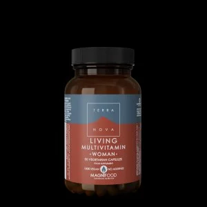 Terranova Health Living Multivitamin Woman (50 kapszula) - a női szervezet speciális igényeire