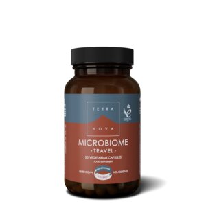 Microbiome Travel (50 kapszula) - támogatás környezetváltozás esetén