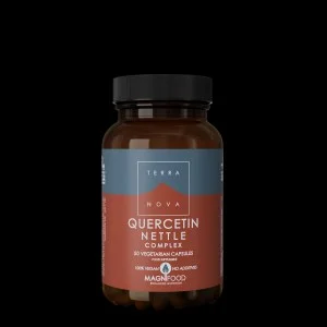 Terranova Health Quercetin Nettle Complex csalánnal (50 kapszula) - pollenidőszakban és legyengült immunrendszer esetén