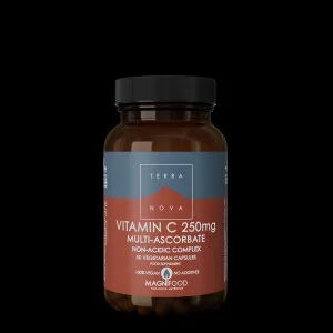 Terranova Health C‑vitamin 250 mg Komplex 50 kapszula - ásványi aszkorbátok formájában
