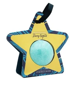 The Indulgent Bathing Co. Starry Nights Star Bath Bomb fürdőbomba 100 g