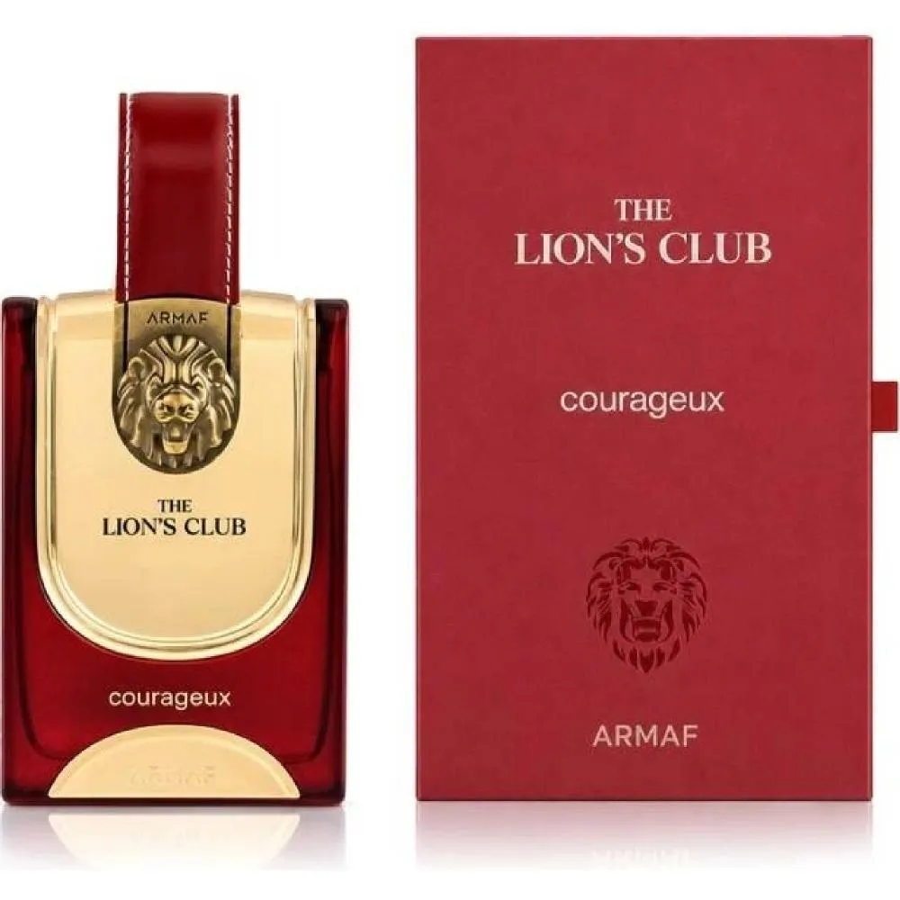 The Lion's Club Courageux parfümös víz férfiaknak 100 ml