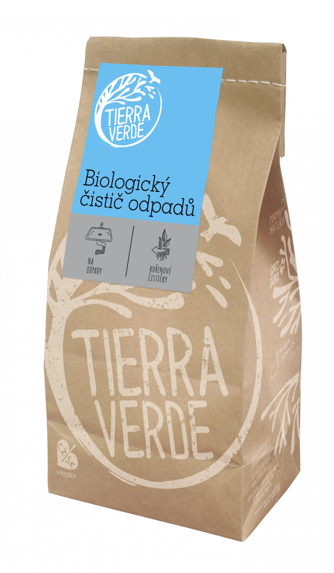 Tierra Verde Biológiai lefolyótisztító (500 g) - mikroorganizmusok és enzimek alapú