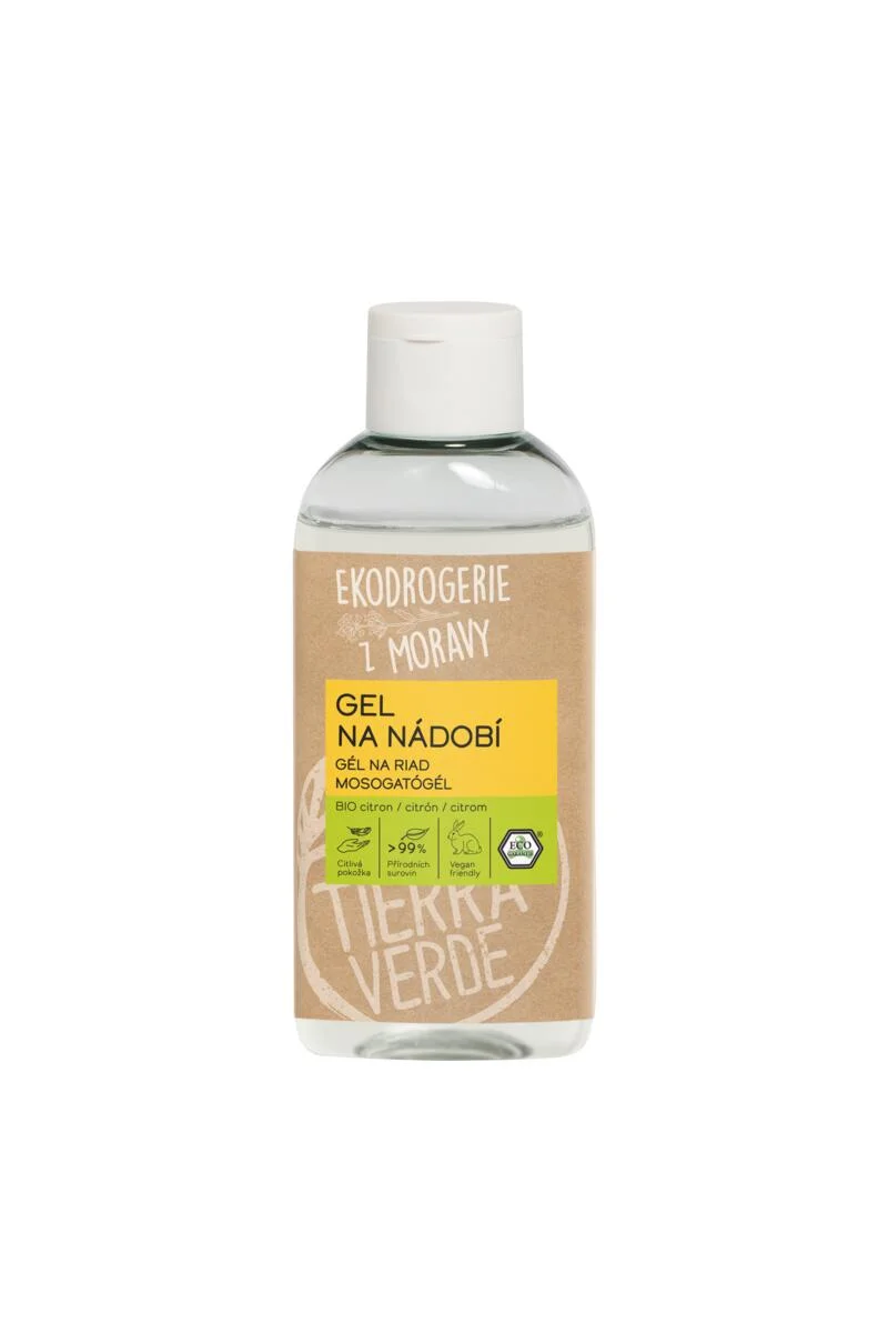 Tierra Verde Mosogatógél - BIO citrom 100 ml