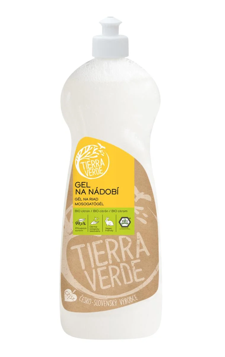 Tierra Verde Mosogatógél - BIO citrom 100 ml