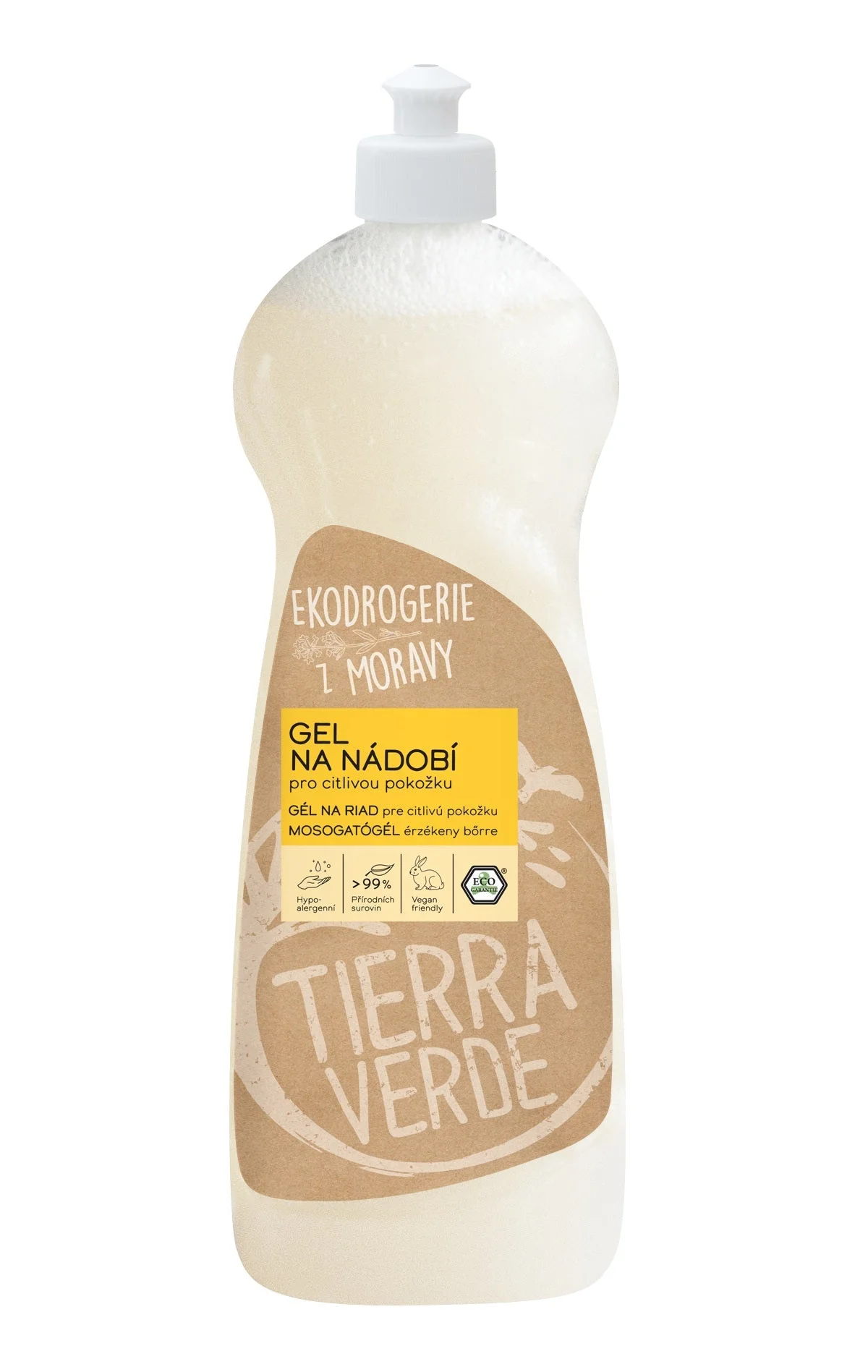 Tierra Verde Mosogatógél - érzékeny bőrre 1 l