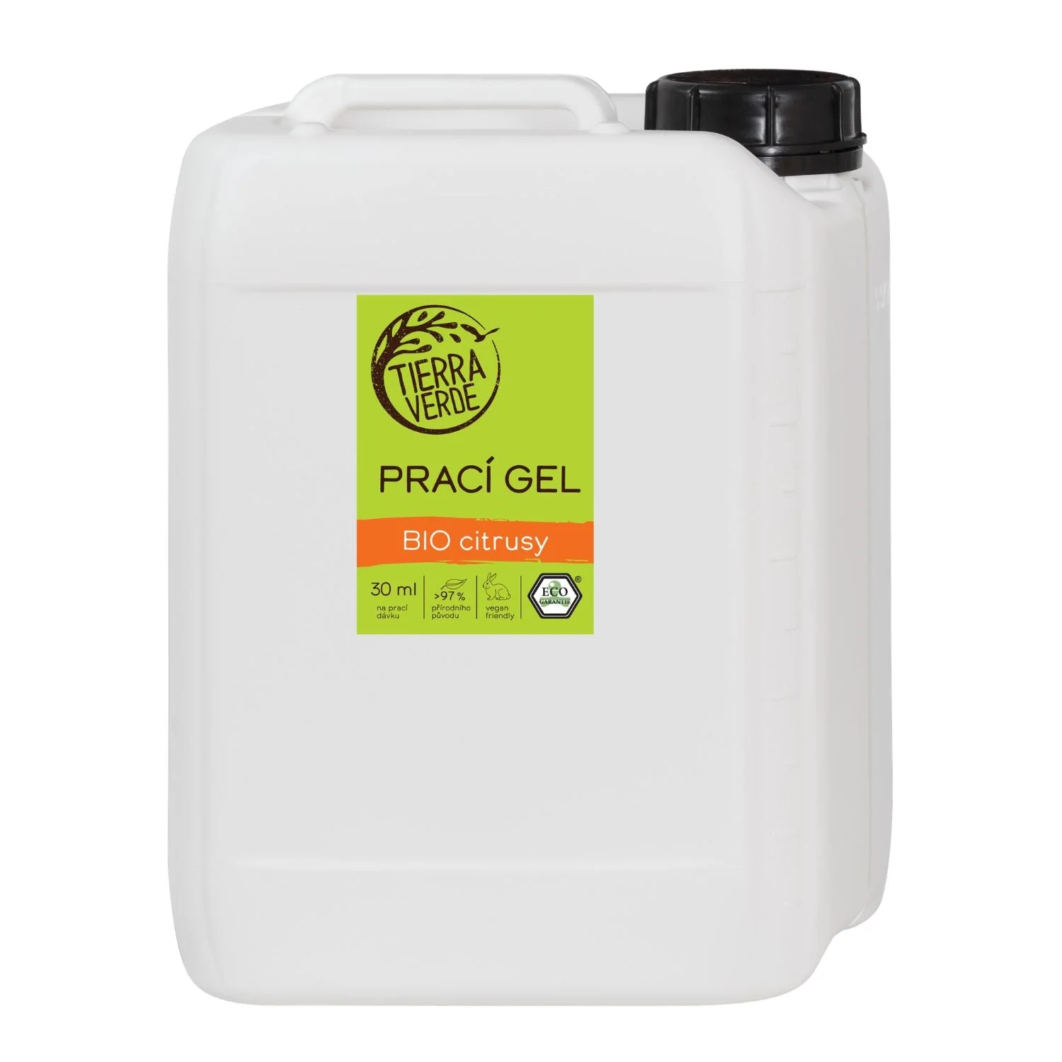 Tierra Verde Mosógél BIO citrusok illatával 100 ml - új, továbbfejlesztett formula