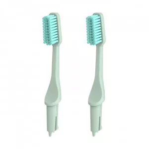 TIO BRUSH Cserélhető fogkefefefejek (közepes) - Cool Dew - 2 db