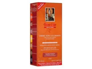 Henné Color Színezett hajpakolás magas fokú védelemmel és ápolással Premium Végétal 100ml Bordeaux