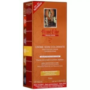 Henné Color Színezett hajpakolás magas fokú védelemmel és ápolással Premium Végétal 100ml Blond