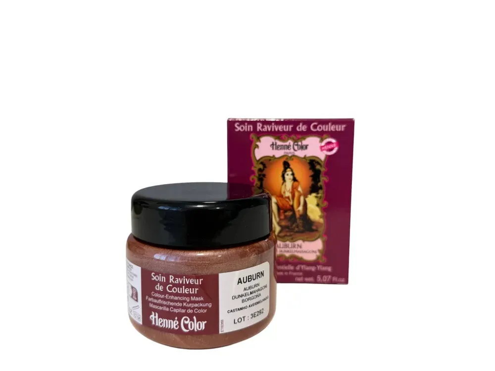 Henné Color Színezett tápláló hajmaszk 150ml Bordeaux