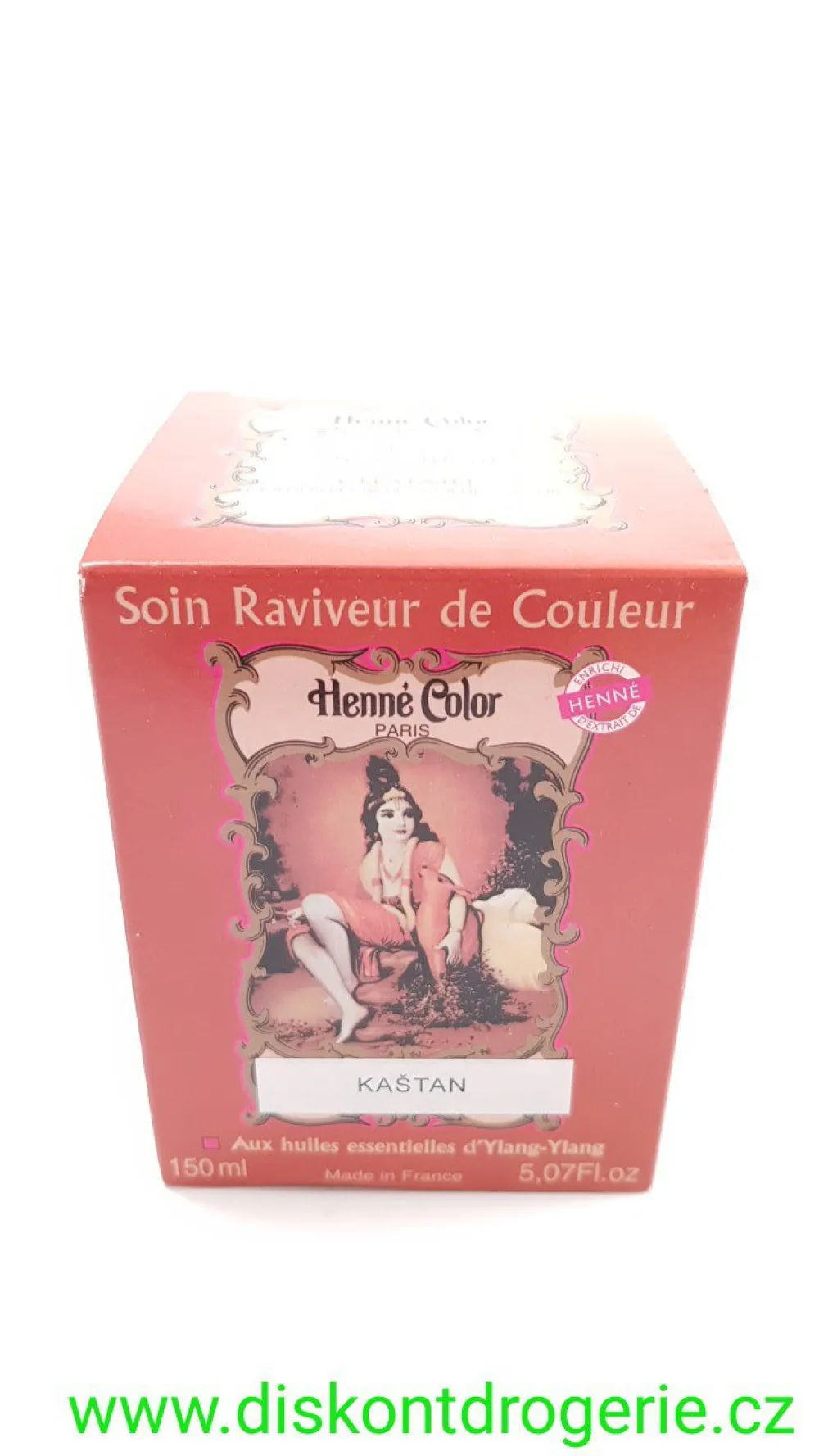 Henné Color Árnyalt tápláló hajmaszk 150ml Gesztenyefa