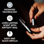 Classic plnitelný rozprašovač parfémů pro muže 5 ml fekete