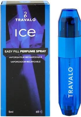 Perfume Pod Ice plnitelný rozprašovač parfémů pro muže 5 ml kék