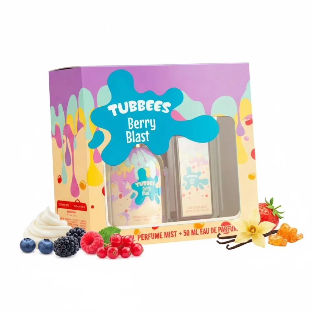 Tubbees Berry Blast Eau de Parfum uniszex 50 ml + testpermet 75 ml